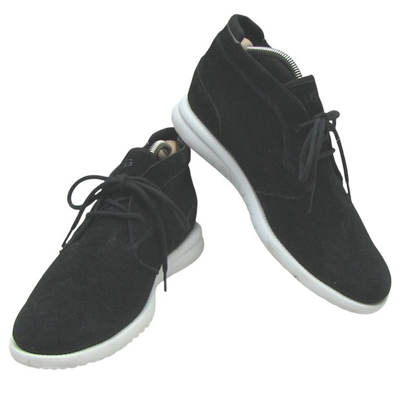 UGG Men\'s Black Suede Chukka Boots Treadlite‎ by UGG Size 10.5 main image 5